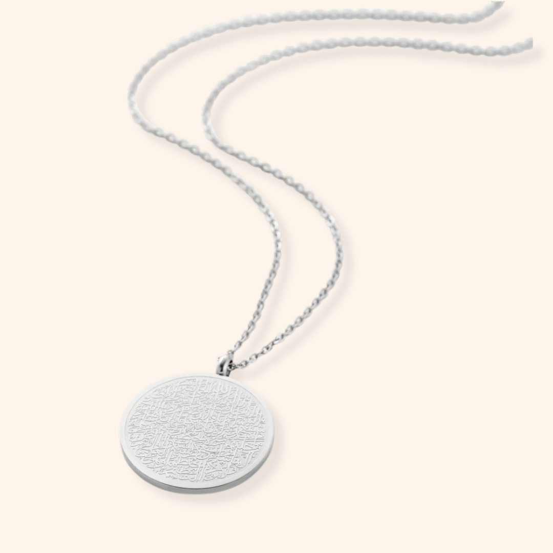 Engraved Calligraphy Necklace | Women