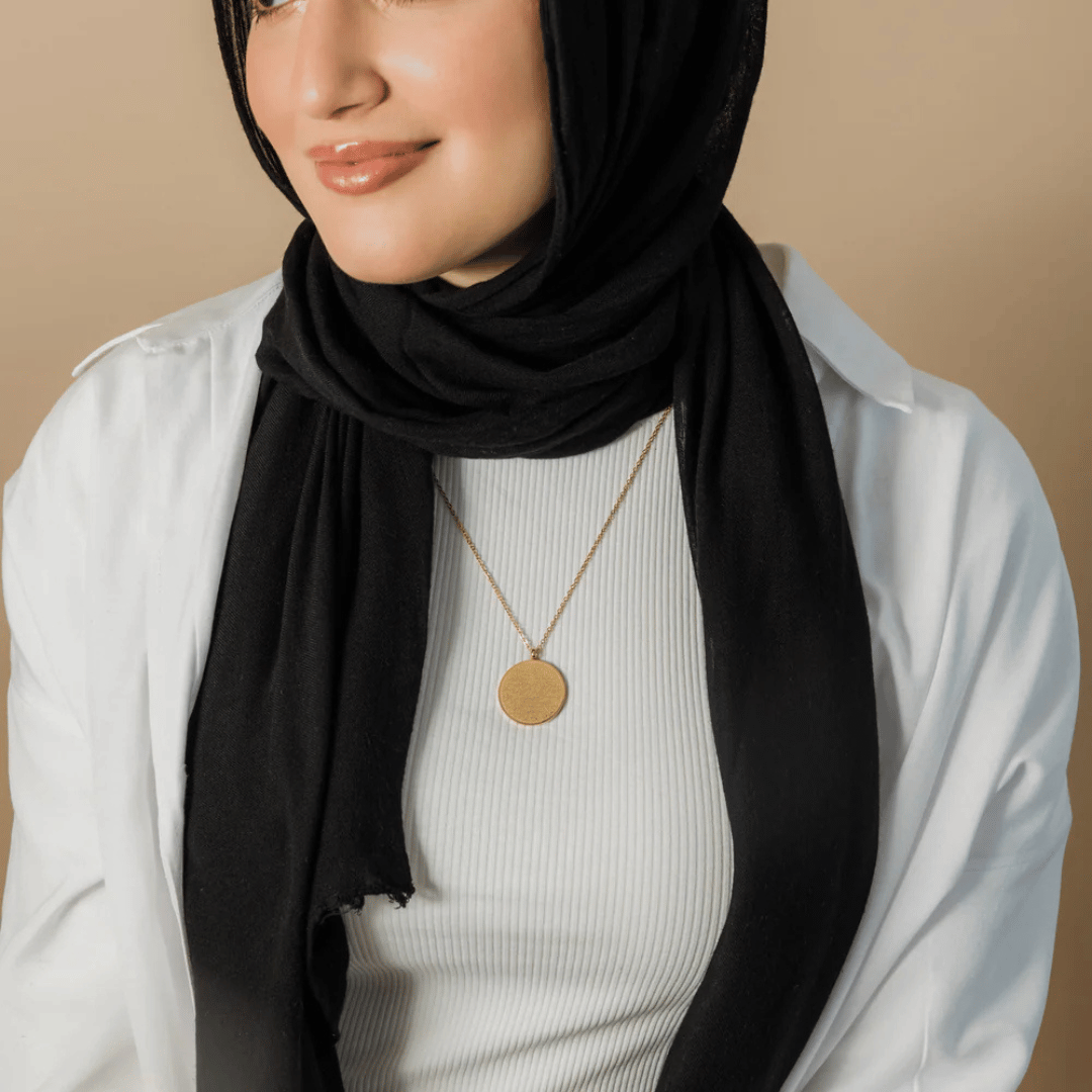 Engraved Calligraphy Necklace | Women