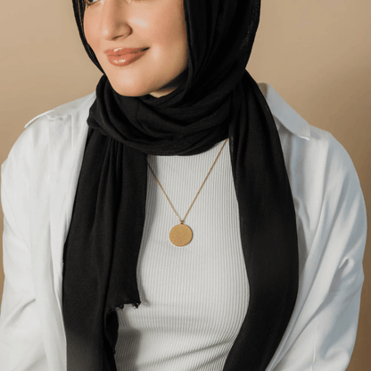Engraved Calligraphy Necklace | Women