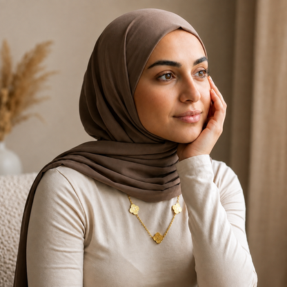 Rawdat Al-Qalb Trio Necklace