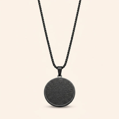 Engraved Calligraphy Necklace | Men