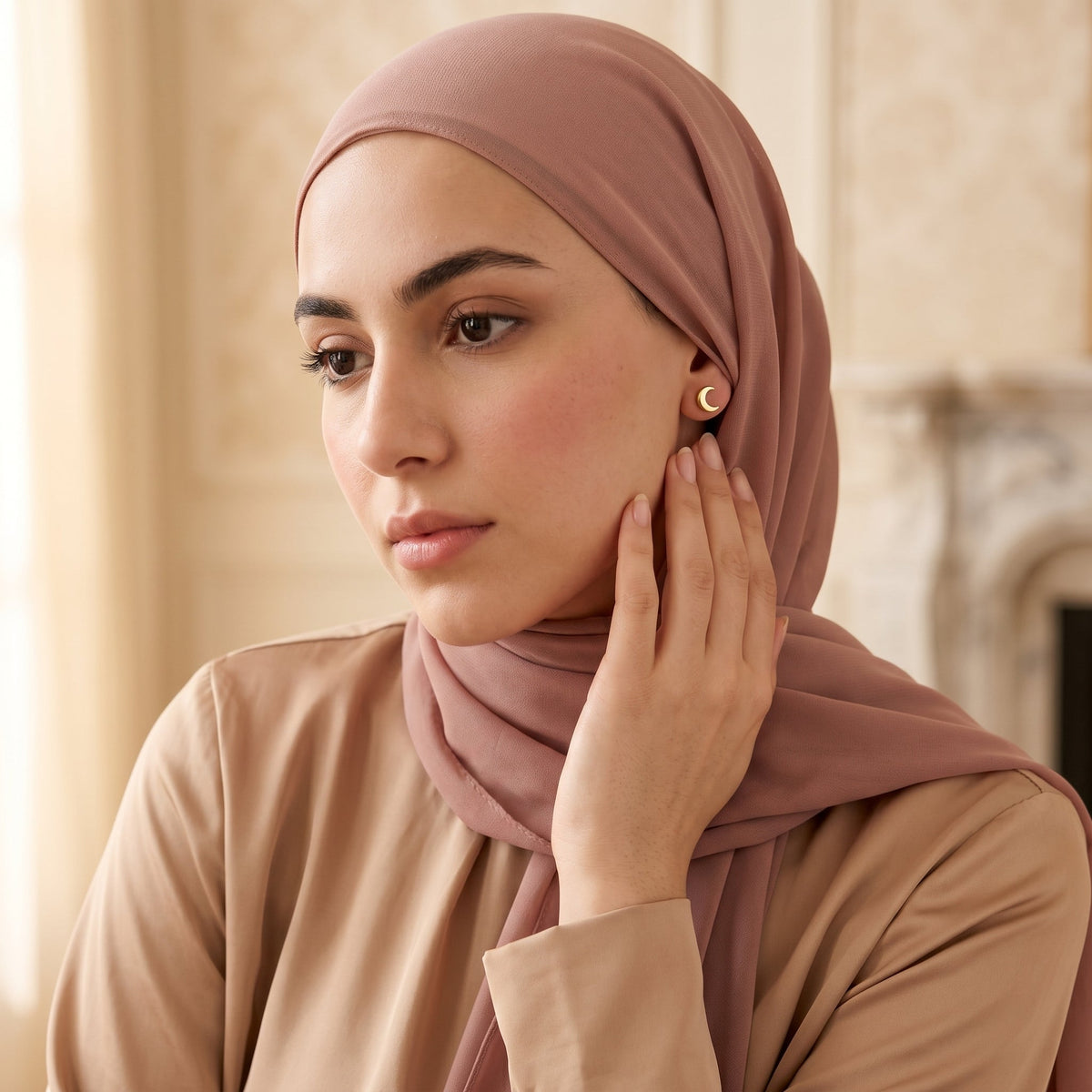 Noor Moon Studs