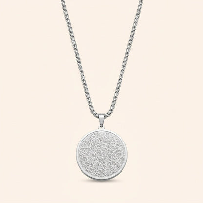 Engraved Calligraphy Necklace | Men