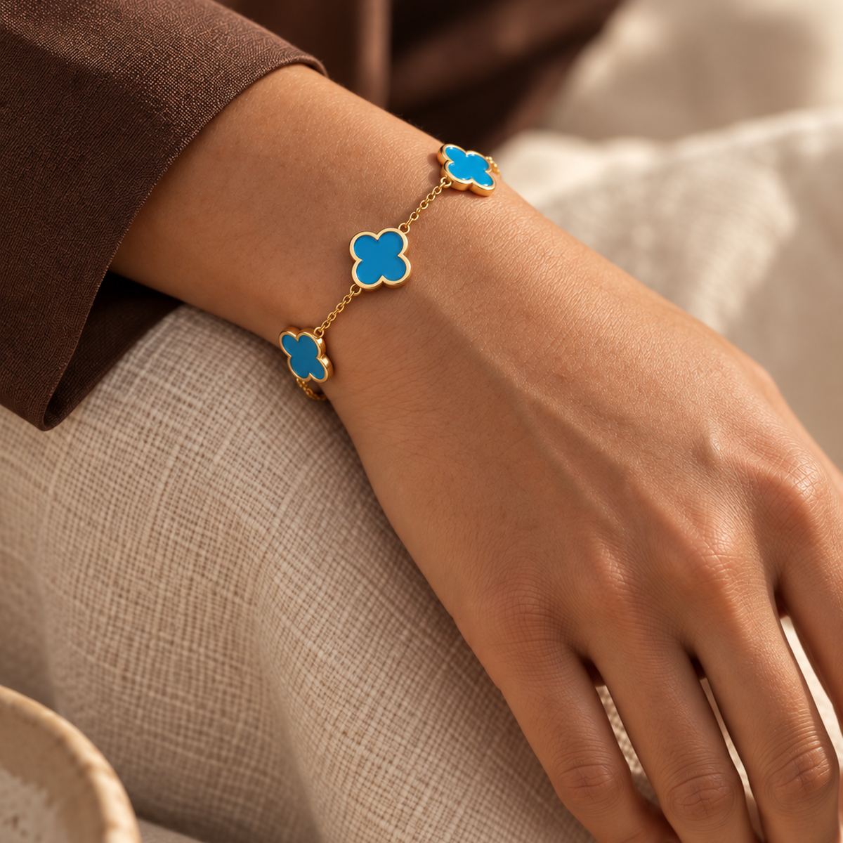 Zahra Clover Bracelet
