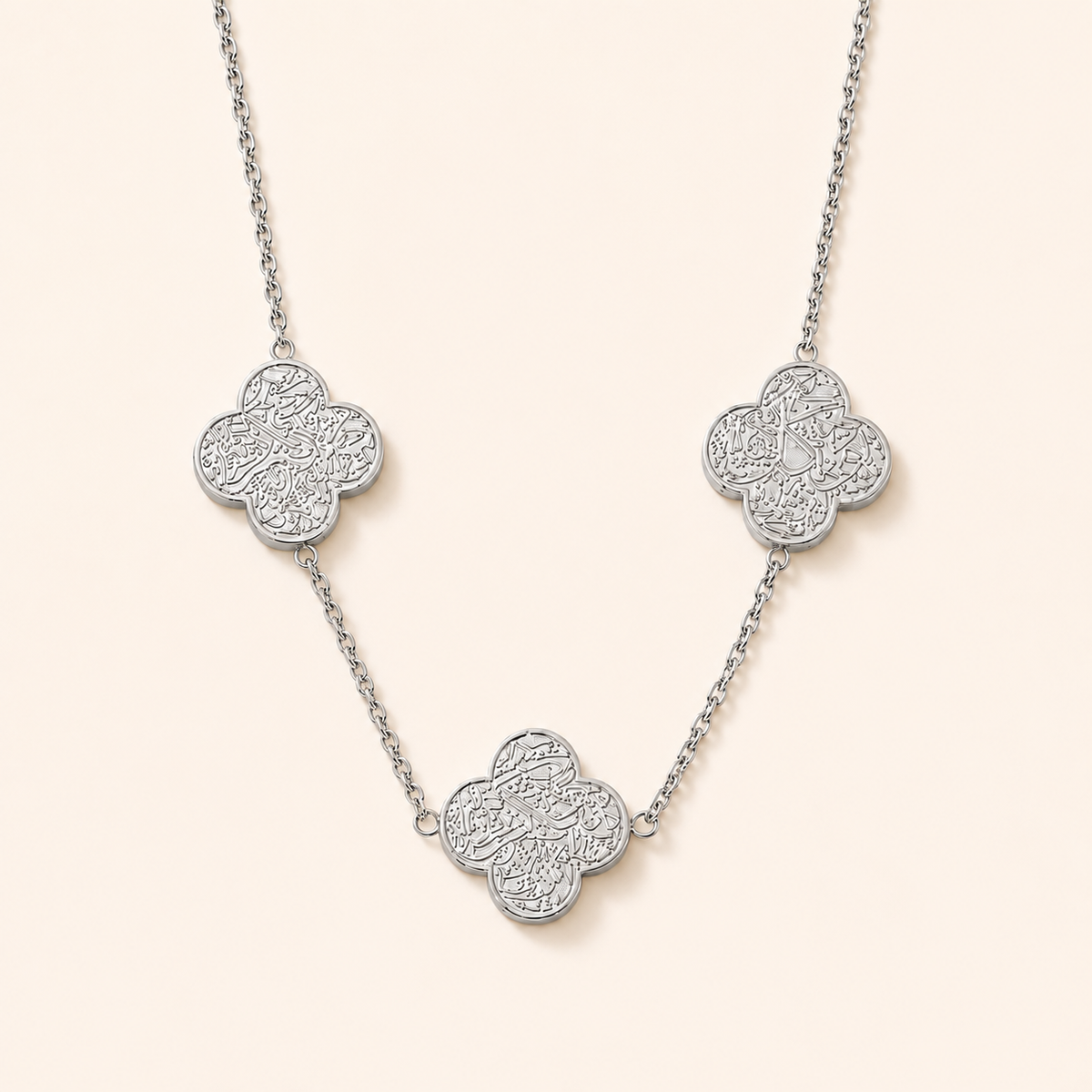 Rawdat Al-Qalb Trio Necklace