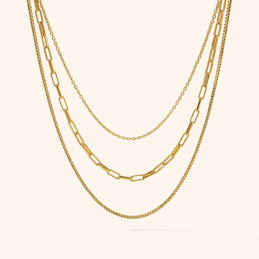 Noor Trio Layered Chain