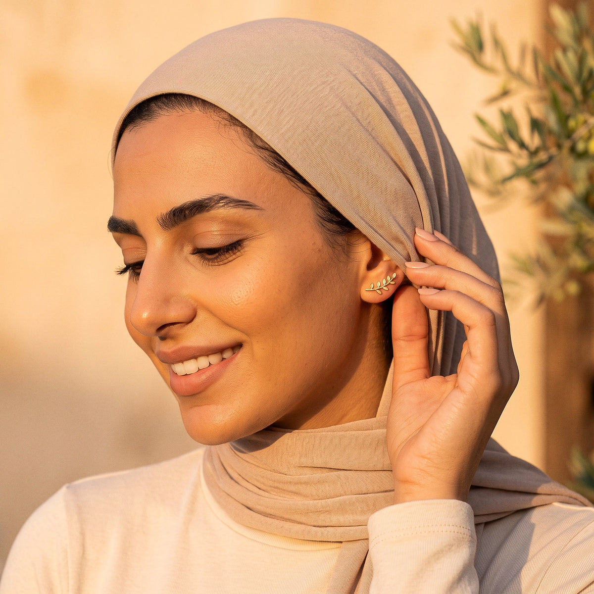 Olive Branch Earrings