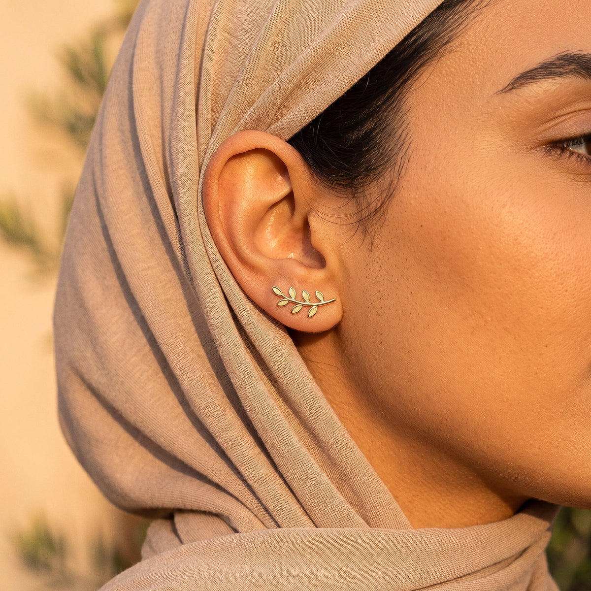 Olive Branch Earrings