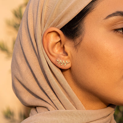 Olive Branch Earrings